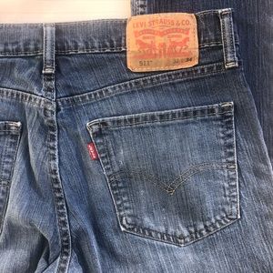 Levi’s 511 jeans waist 32 length 32 blue denim straight leg men’s